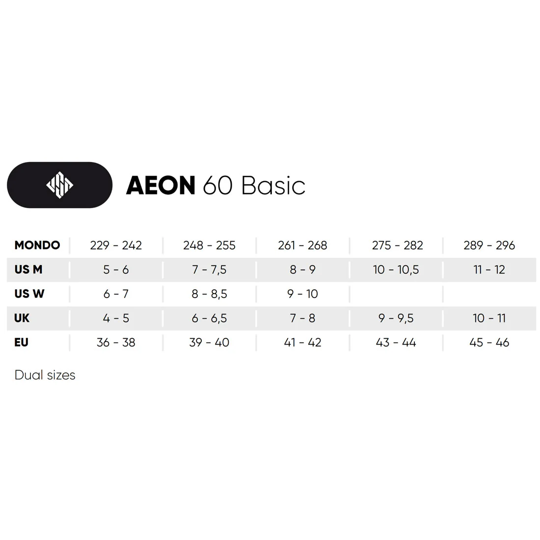 USD Aeon 60 Basic Skate - Black - Image 4