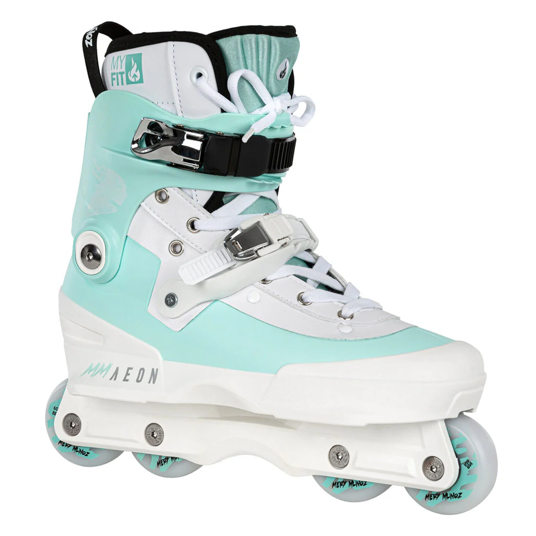 USD Aeon 60 Mery Munoz Pro Skate - Aqua - Image 2