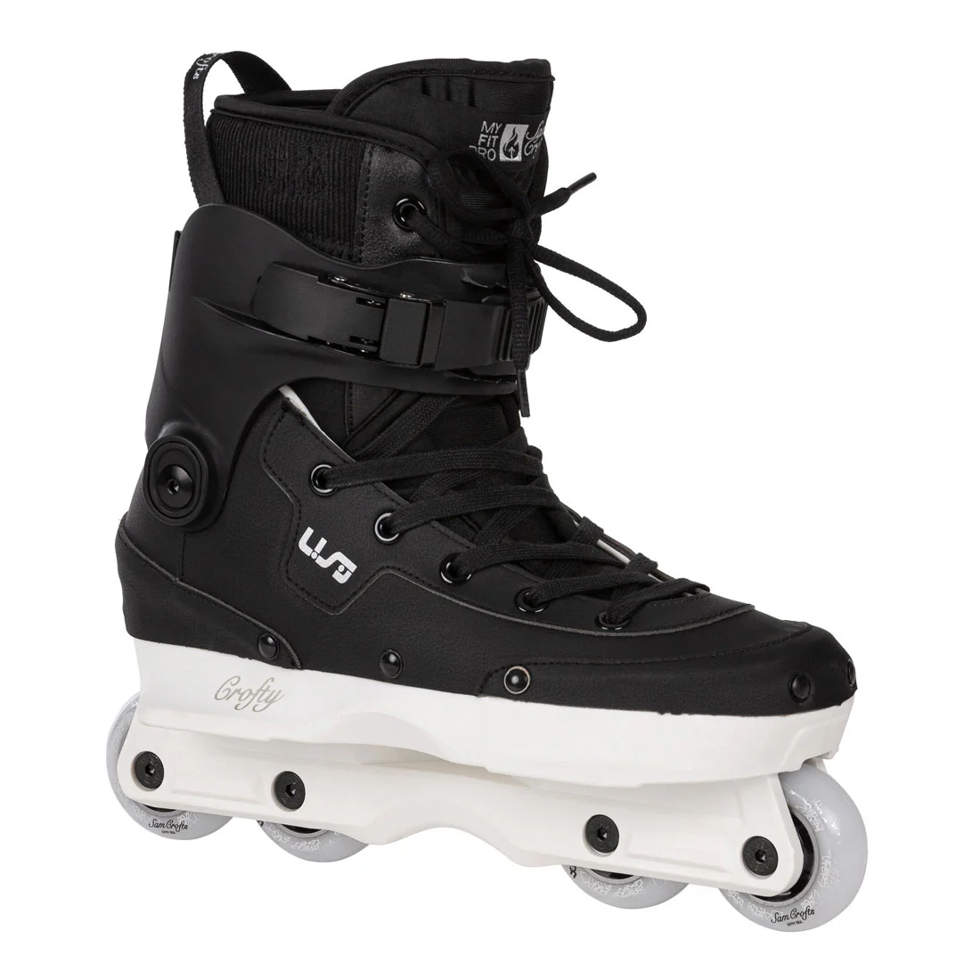 USD Aeon 60 Sam Crofts Pro II Skate - Black - Image 2
