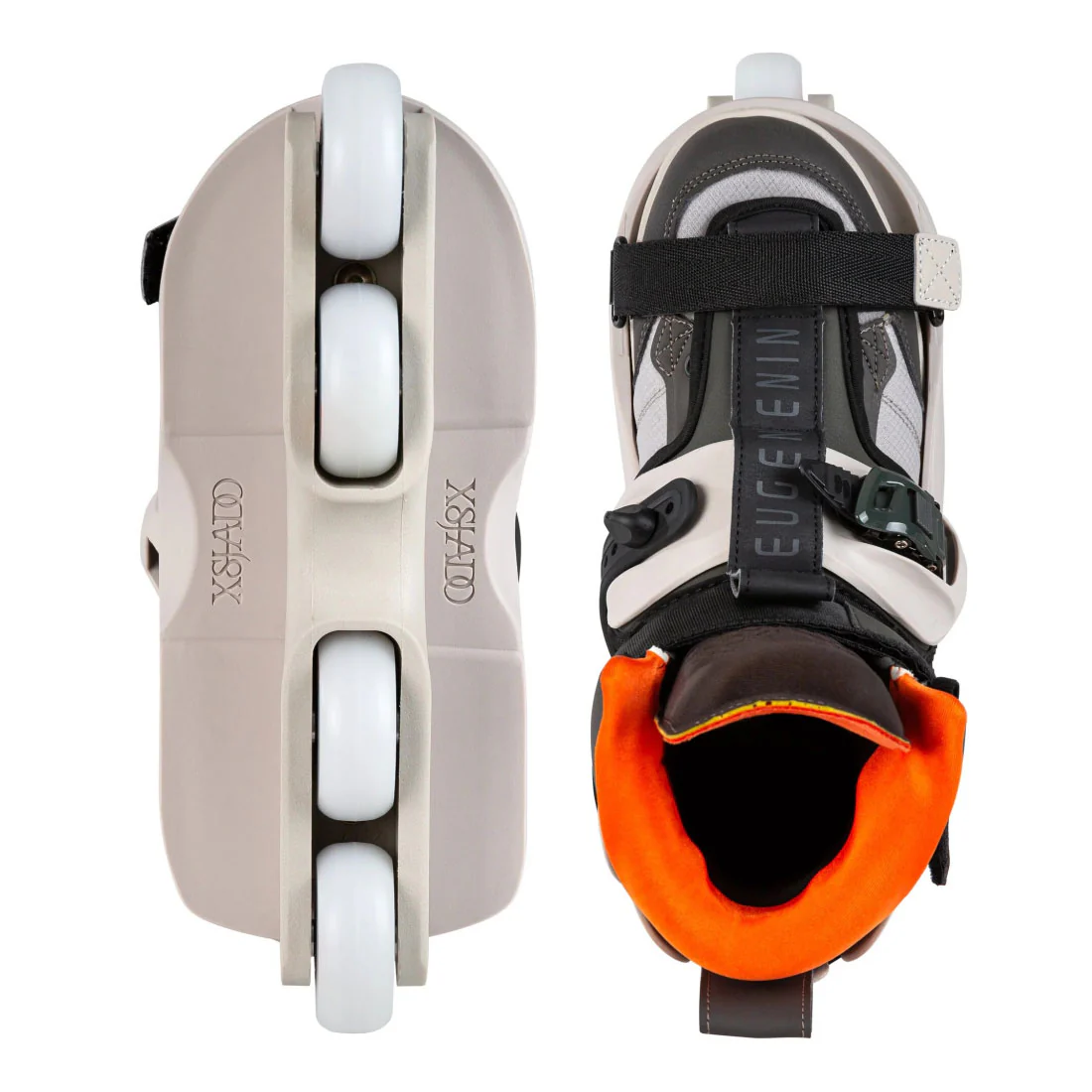 USD Shadow Eugen Enin Pro III Skate - White/Orange - Image 4