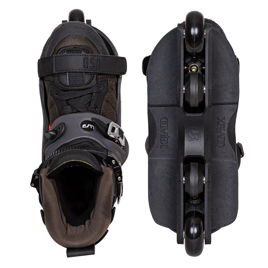 USD Shadow Team 60 Skate - Black/Brown - Image 4