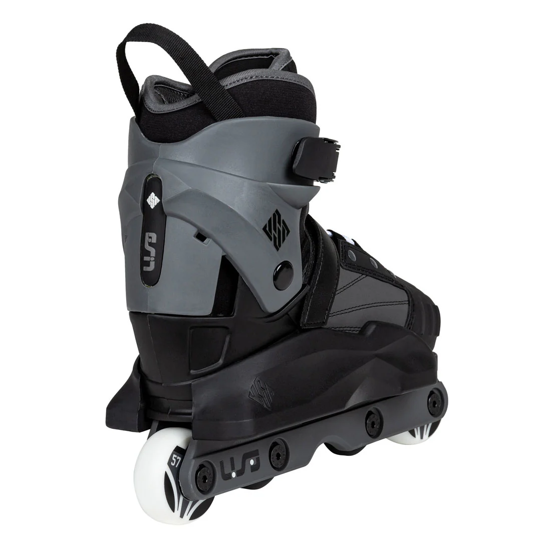 USD Transformer Adjustable Junior Skates - Black/Grey - Image 3