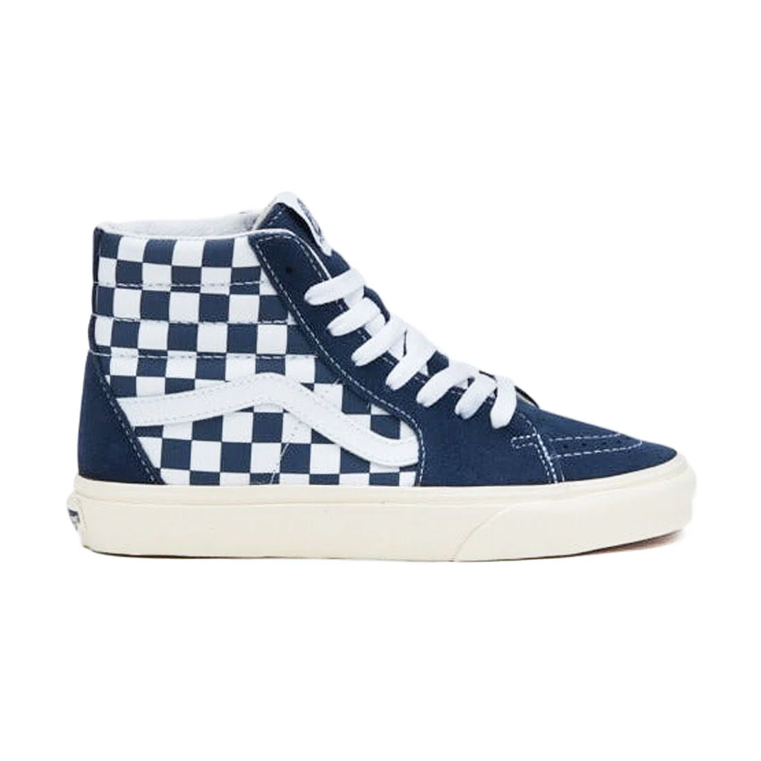 Vans SK8-HI Shoe - Checker/True Navy - Image 2