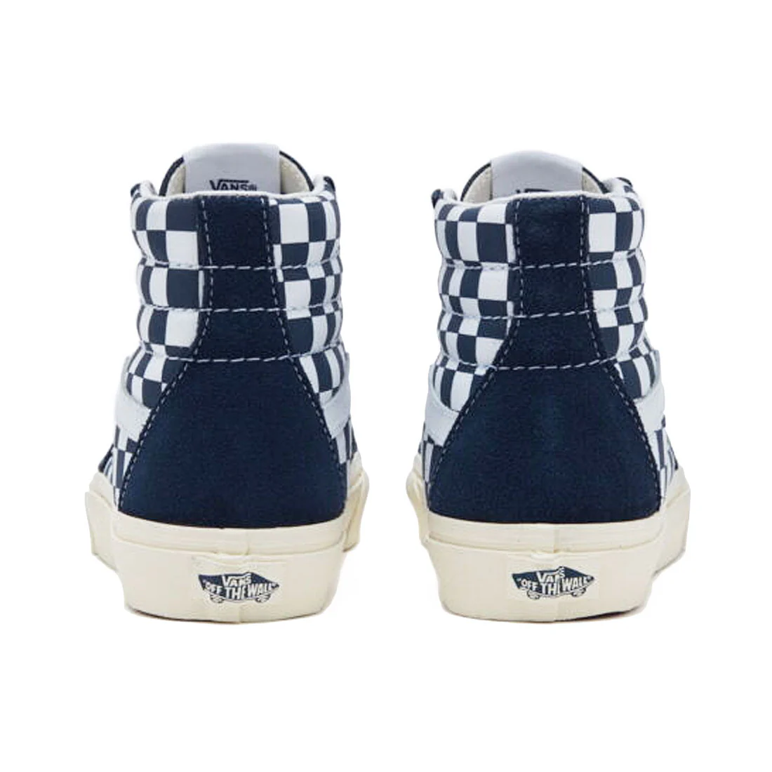 Vans SK8-HI Shoe - Checker/True Navy - Image 4