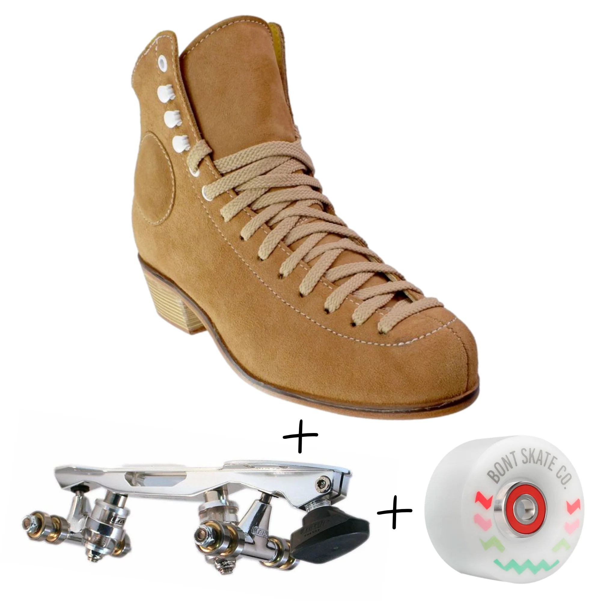 WIFA Street Suede Outdoor Roller Skates Acorn