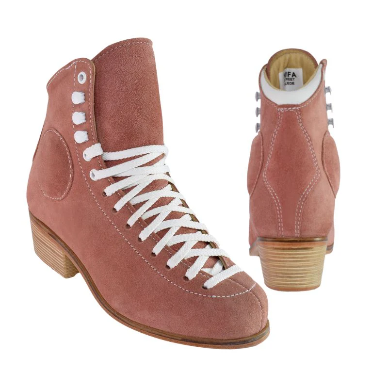 WIFA Street Suede Outdoor Roller Skates Rose Quartz - Image 2