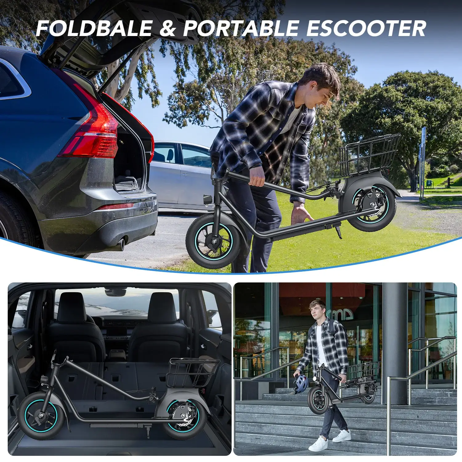GYROOR X2 Iron Electric Scooter 25Km/hr 30Km range - Image 5