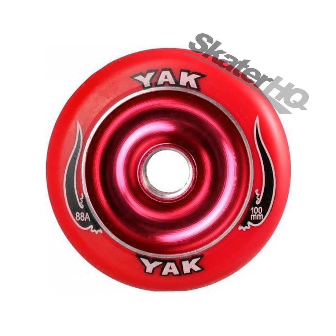 Yak Scat 100mm 88a Metalcore - Red