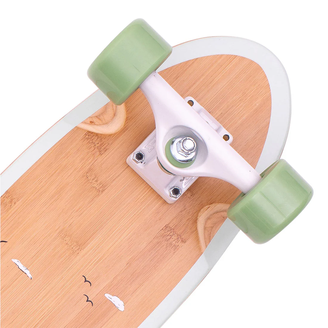 Z-Flex Bamboo 29 Cruiser Complete - Green Dude - Image 4