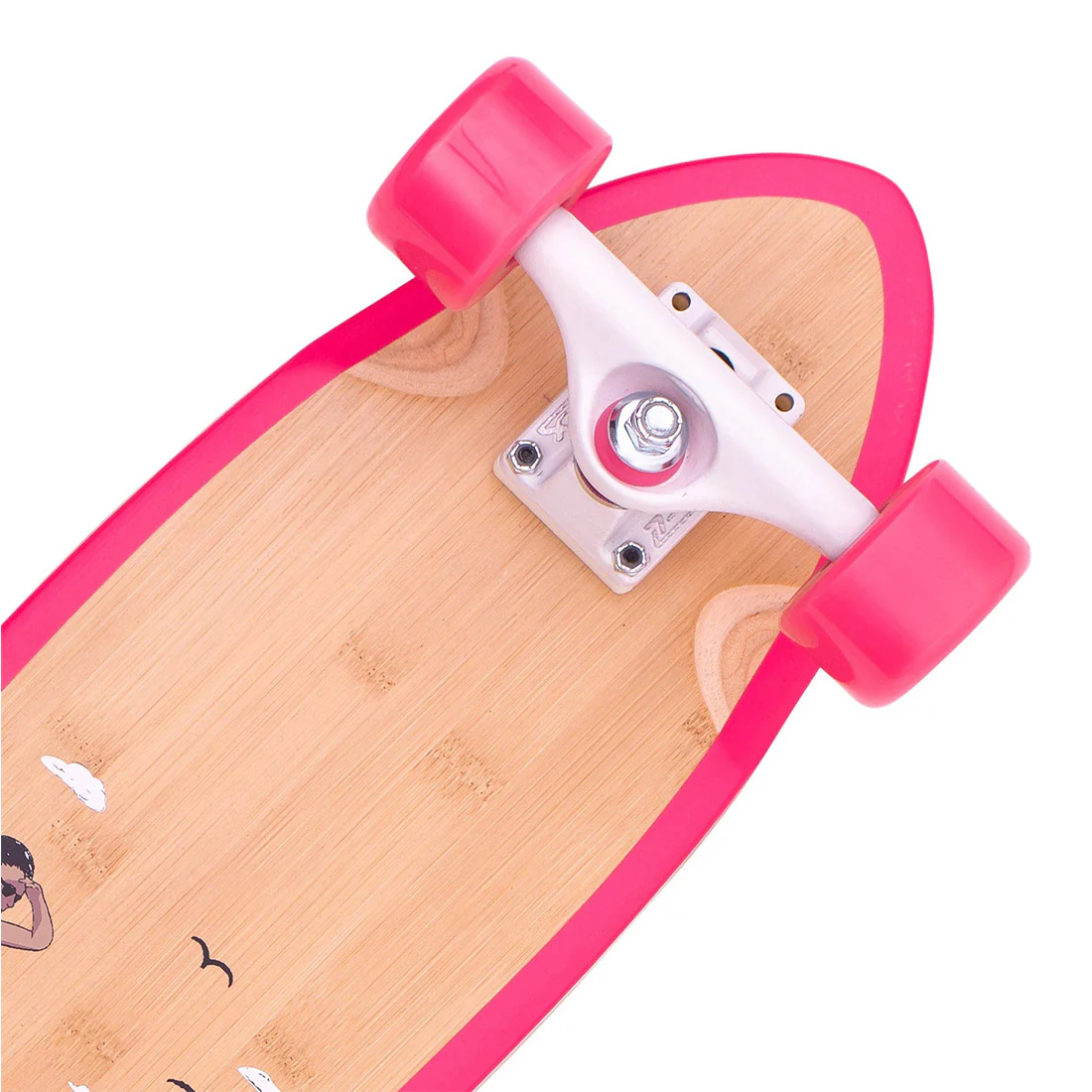 Z-Flex Bamboo 27 Cruiser Complete - Pink Chick - Image 4