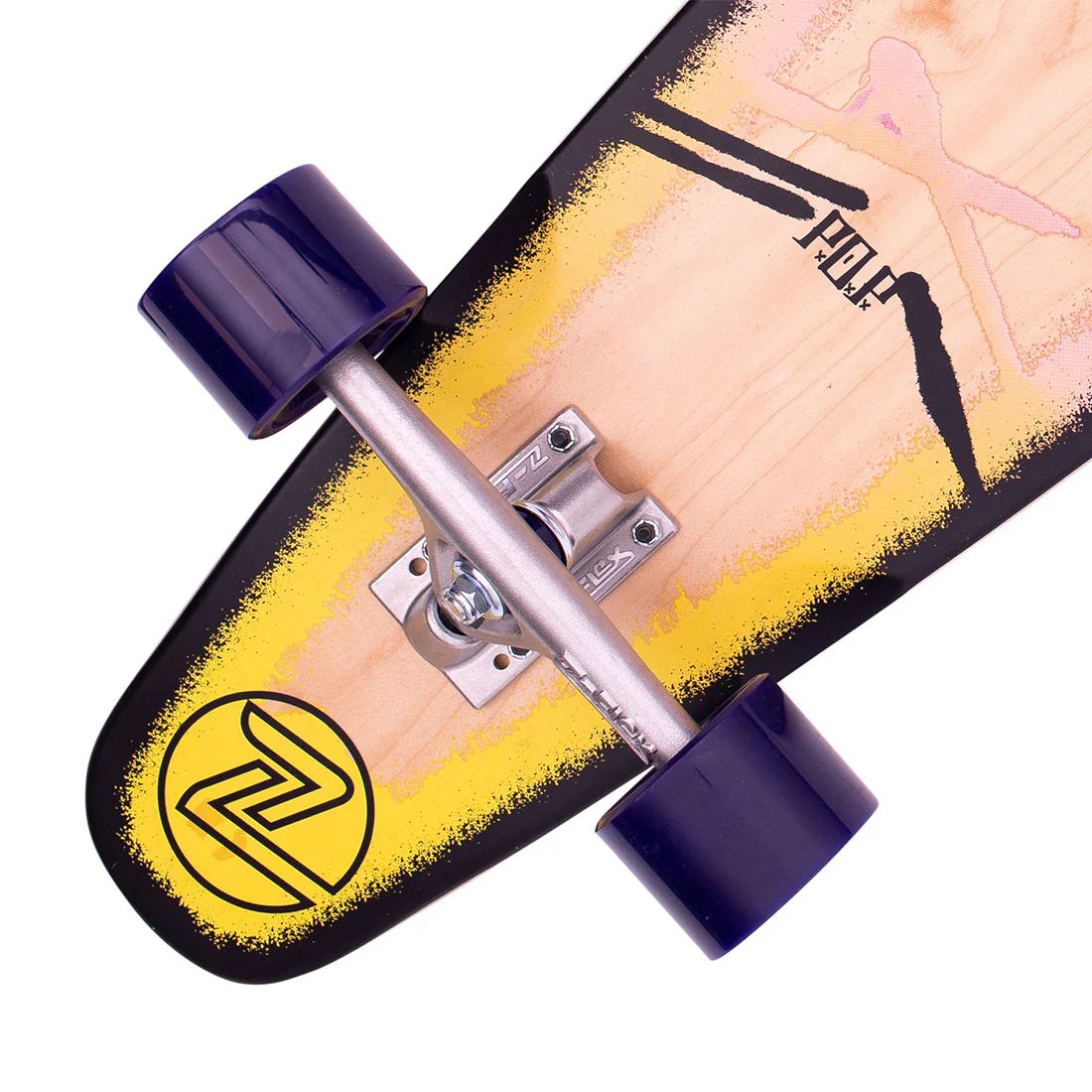Z-Flex POP 39.5 Roundtail Complete - Purple Fade - Image 4
