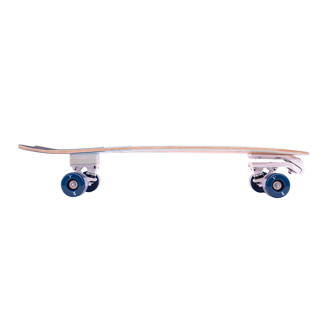 Z-Flex Bamboo 31 Surfskate Fish Complete - Blue Baywatch - Image 3